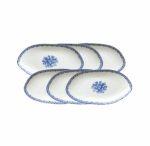 Luzerne Oval Blue Plate