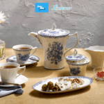 Set trà chiều sứ Luzerne LANCASTER GARDEN - Image 2