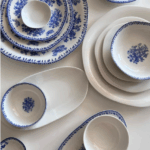 Full Set 7 pcs Tô & Chén & Dĩa Luzerne LANCASTER GARDEN - Image 4