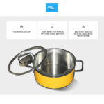 Nồi sắc màu đa năng Andy Mannhart - Rainbow Collection - Image 4