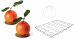 Khuôn bánh silicone trái quýt Paderno/ Sambonet