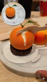 Khuôn bánh silicone trái quýt Paderno/ Sambonet - Ảnh 3