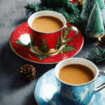 Set Ly Trà & Coffee Luzerne Giáng Sinh ( tặng kèm 1 muỗng cà phê )