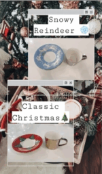 Set Ly Trà & Coffee Luzerne Giáng Sinh ( tặng kèm 1 muỗng cà phê ) - Image 4