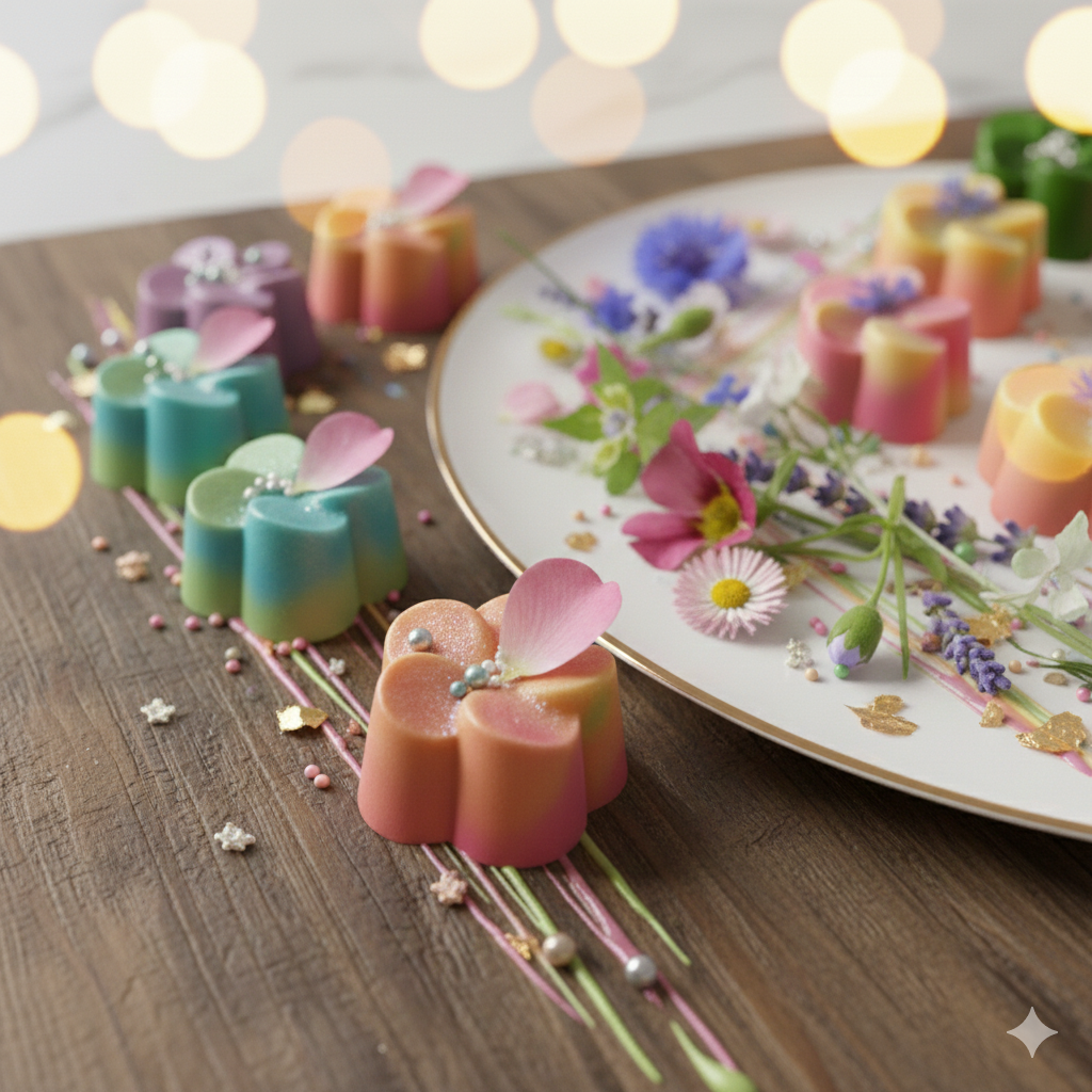 Khuôn chocolate Hoa Sương 5 cánh Martellato